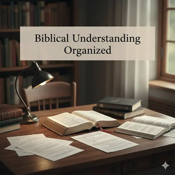 ORGANIZED BIBLICAL UNDERSTANDING
